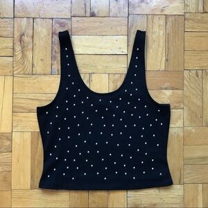 Urban outfitters studded crop top